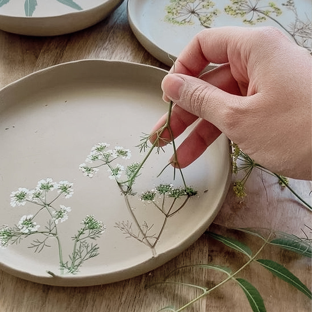 Luxury Clay and Flower Pressing Experience